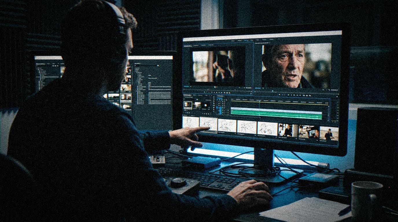 Image contextuelle 2, continuité des angles au montage.