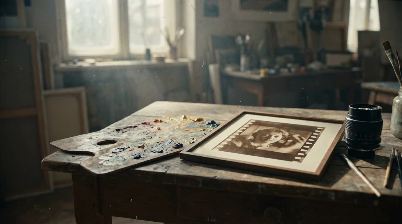 Second repère, profondeur et grain, avant passage vidéo ou post.