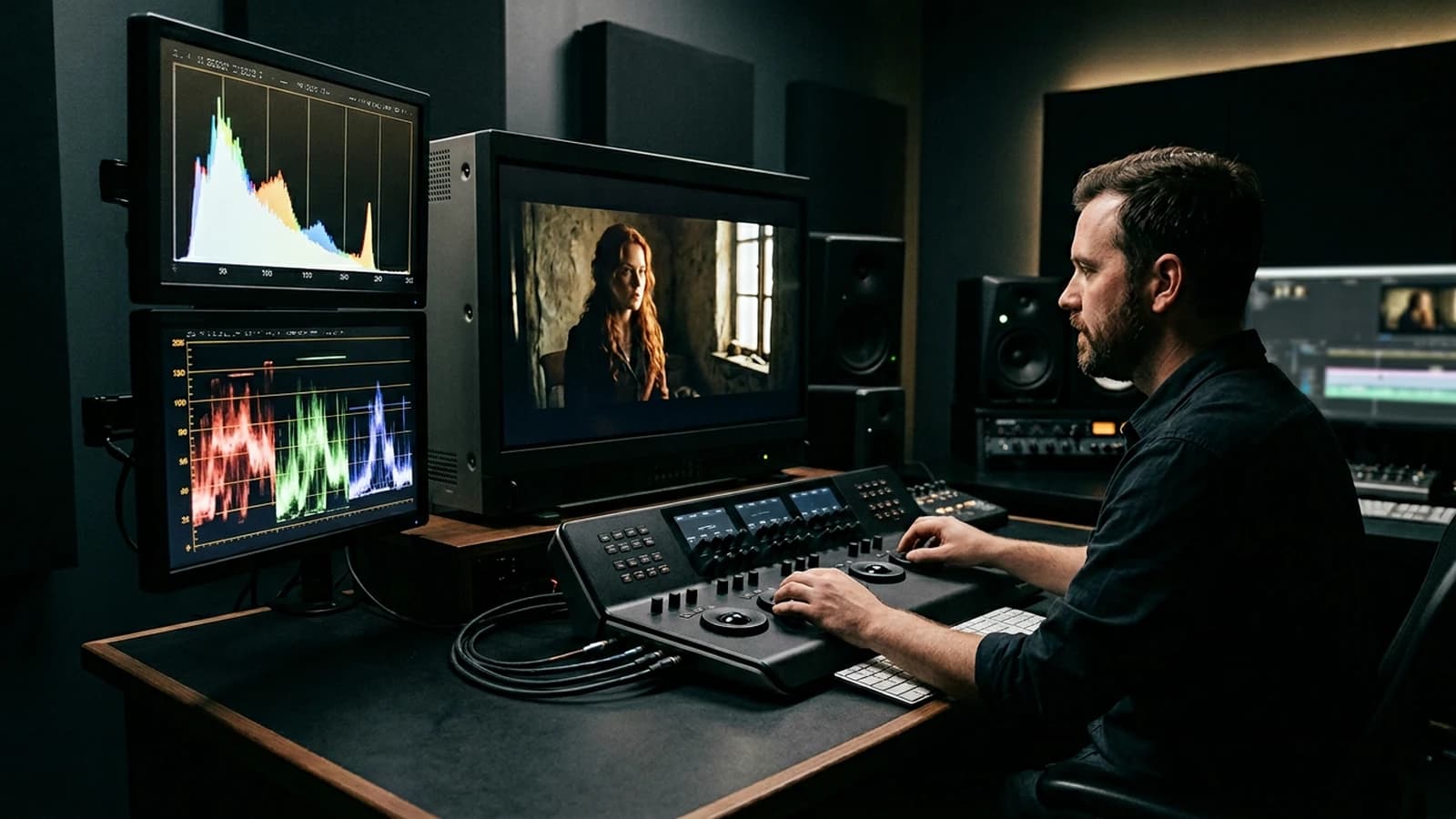 Second repère : avant après masque local.