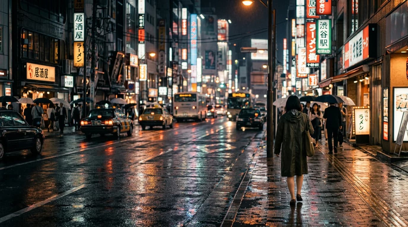 Second repère de profondeur et de texture, pour ancrer le réalisme du plan.