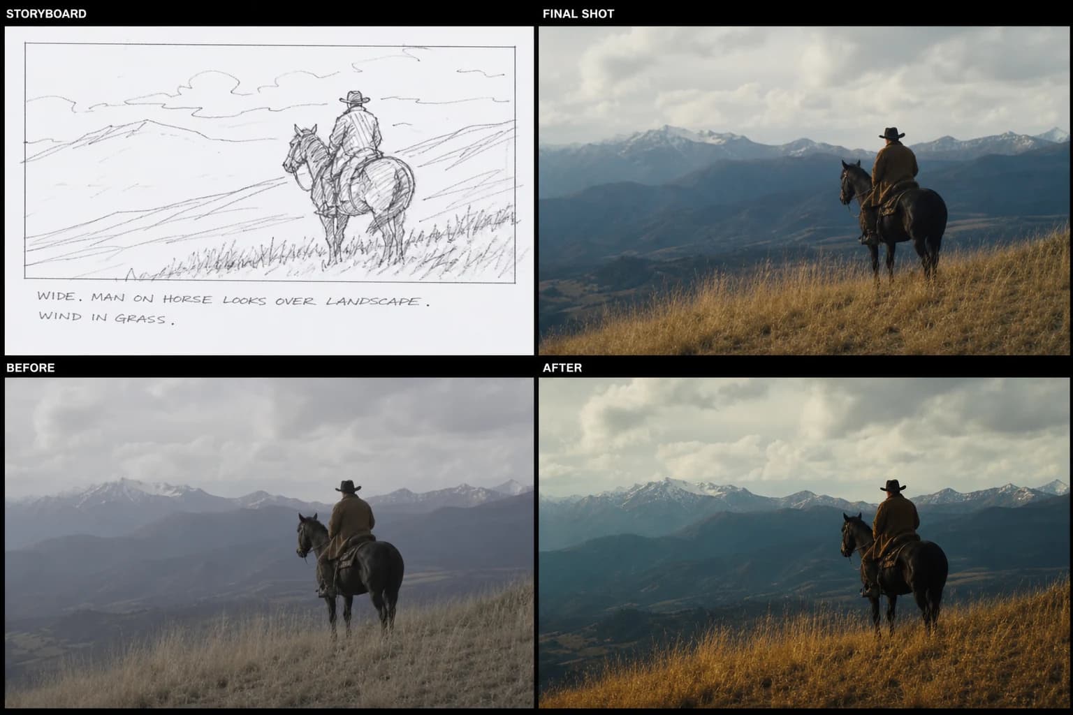 Timeline vidéo avec pistes sons marqueurs plans et exports previews mobiles
