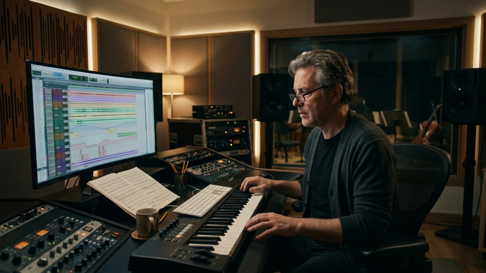 Illustration pour « Générer la bande originale de son film ou clip avec l’IA musicale »