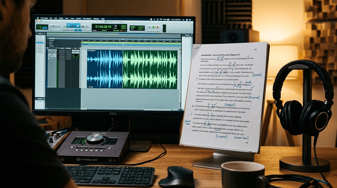 workflow heygen elevenlabs avec script oralisé voix finalisée et avatar synchronisé