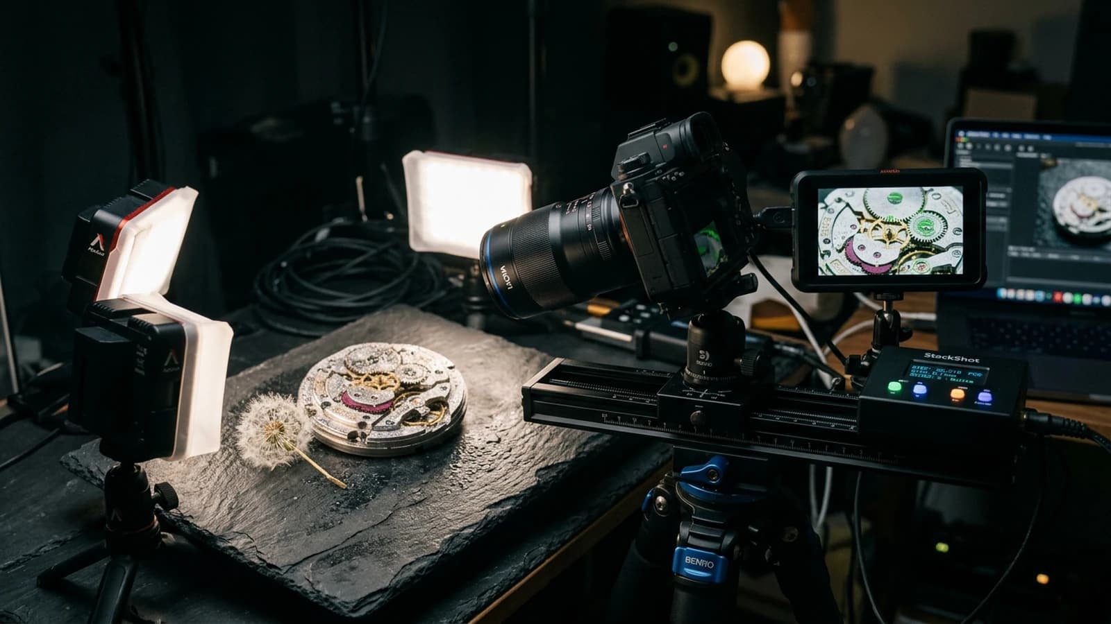 Second repère : zoom 100 % sur yeux et texture.