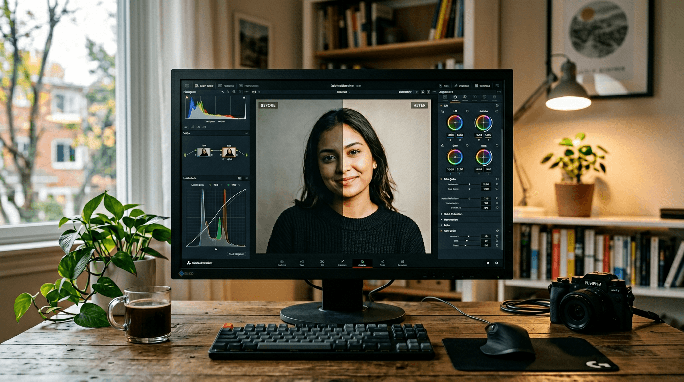 comparatif stable diffusion avant apres avec correction cfg lumière matière et validation mobile