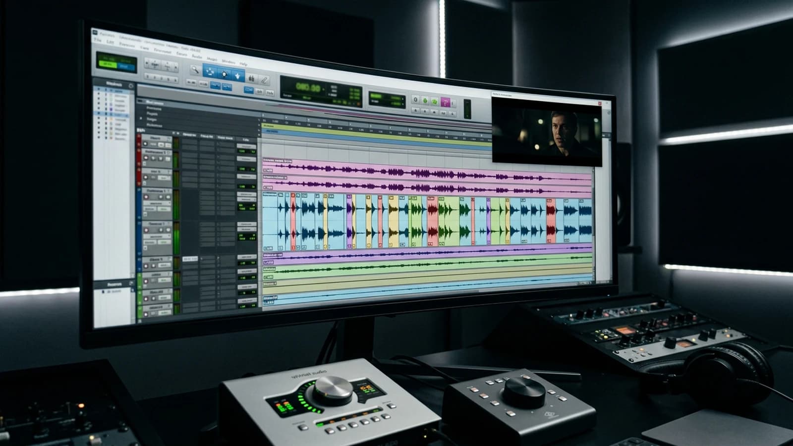 Comparaison de pistes audio préparées pour améliorer la précision de lip-sync IA en gros plan