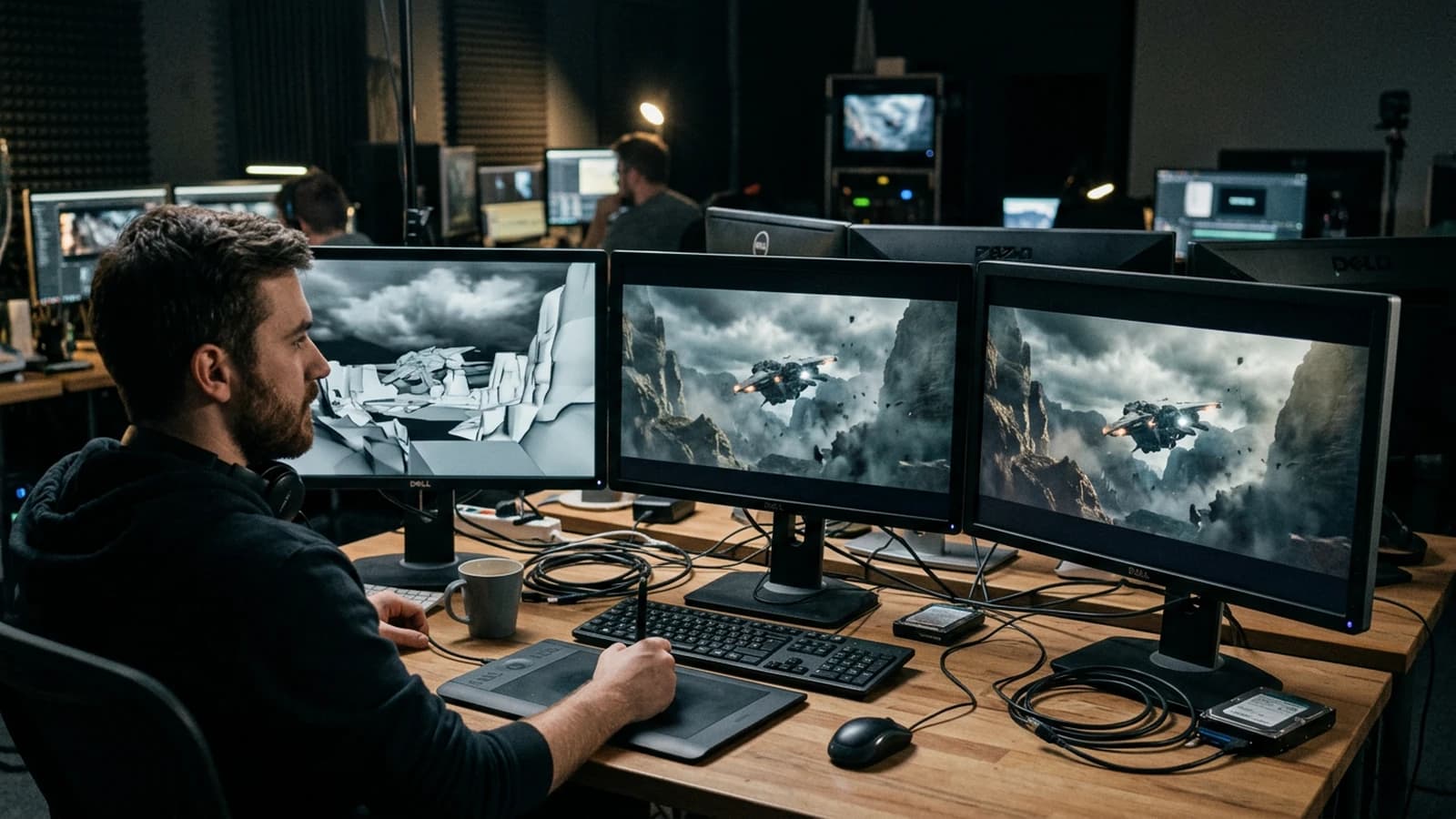 Passes successives Runway Gen-3 avec stabilité sujet puis mouvement caméra contrôlé