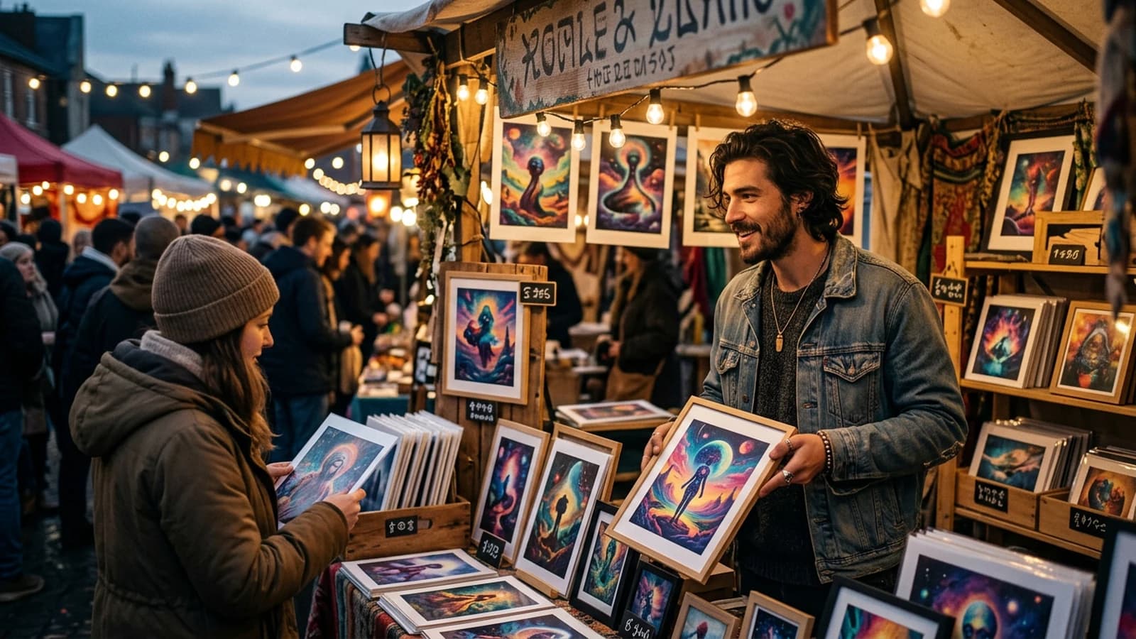 Illustration pour « Comment vendre ses images générées par l’IA (et est-ce légal ?) »
