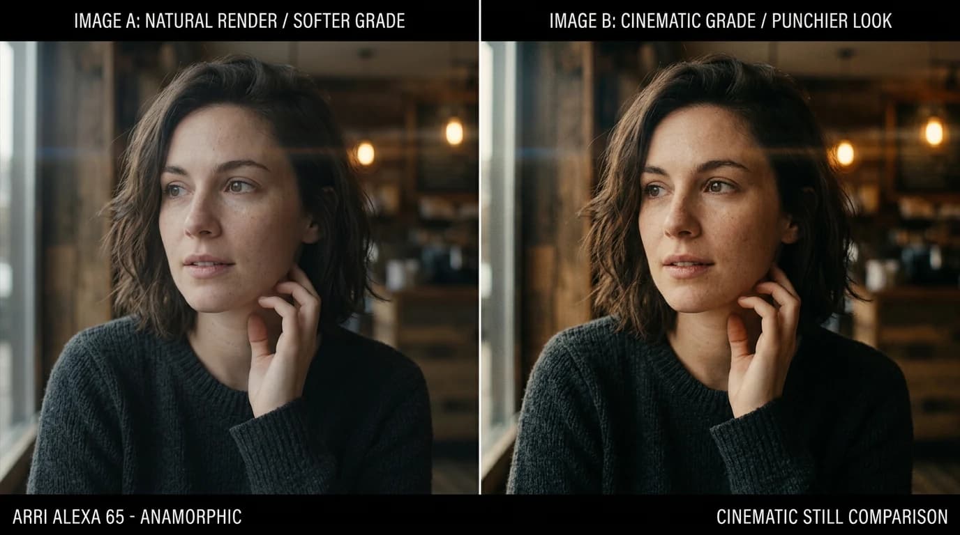 Second repère, profondeur et grain, avant passage vidéo ou post.