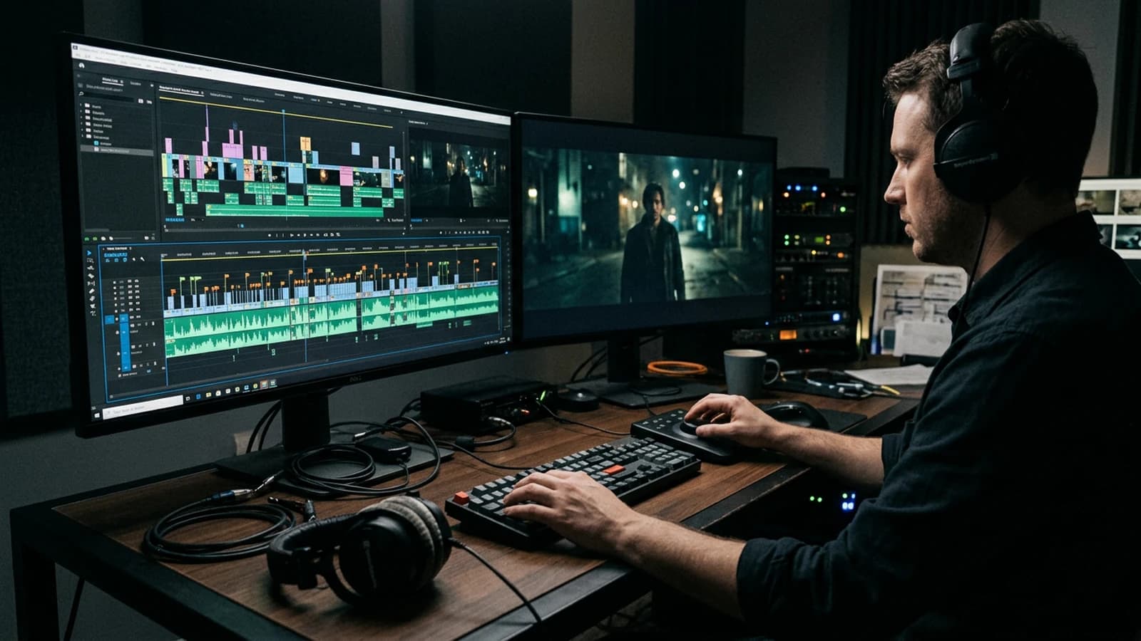 Fine cut sur montage IA avec marqueurs de rythme respirations et continuité visuelle